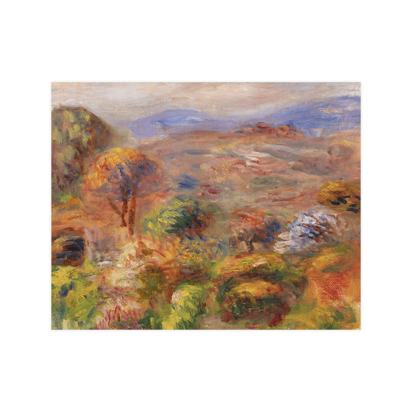Abstract Autumn Painting