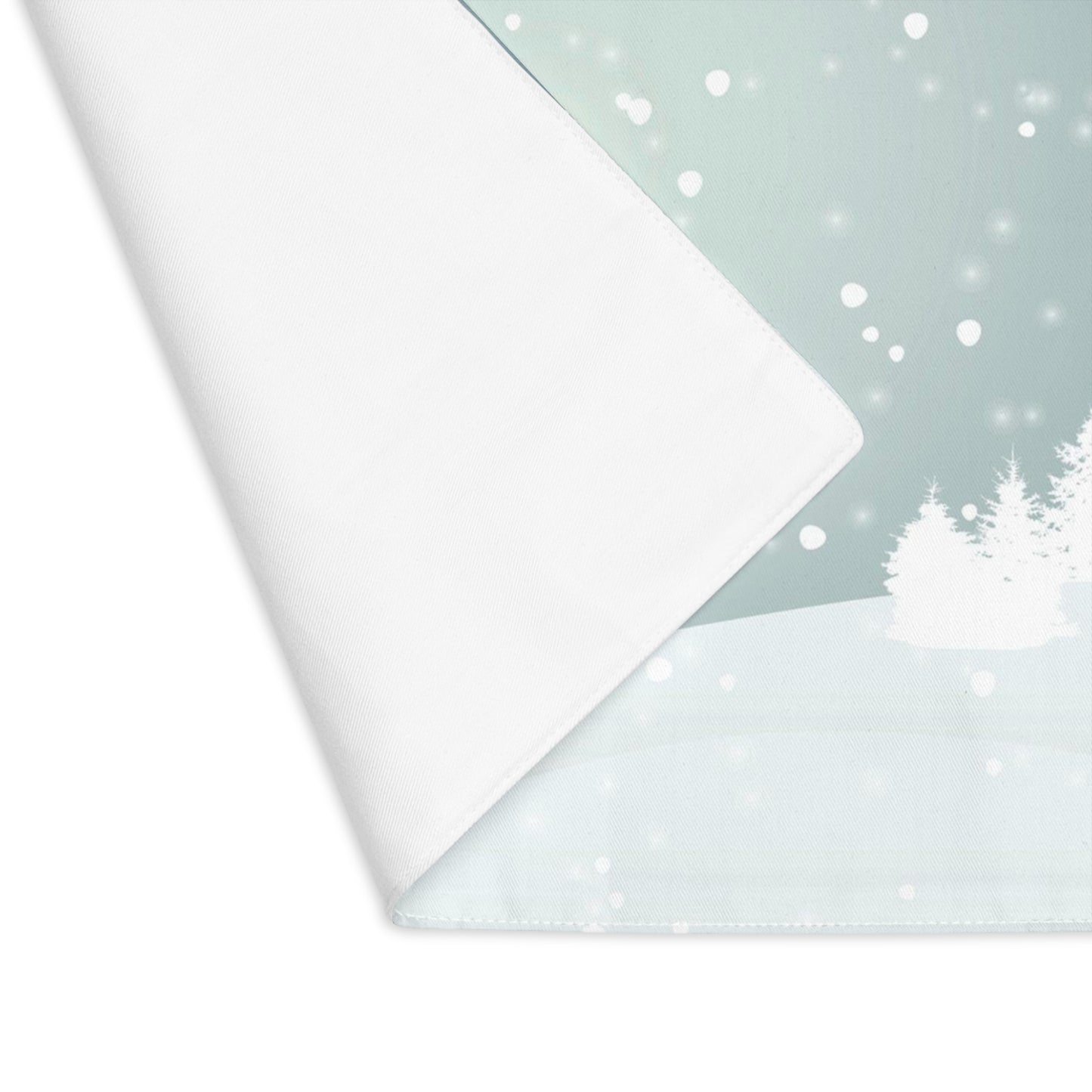 Snow Landscape Placemat, 1pc