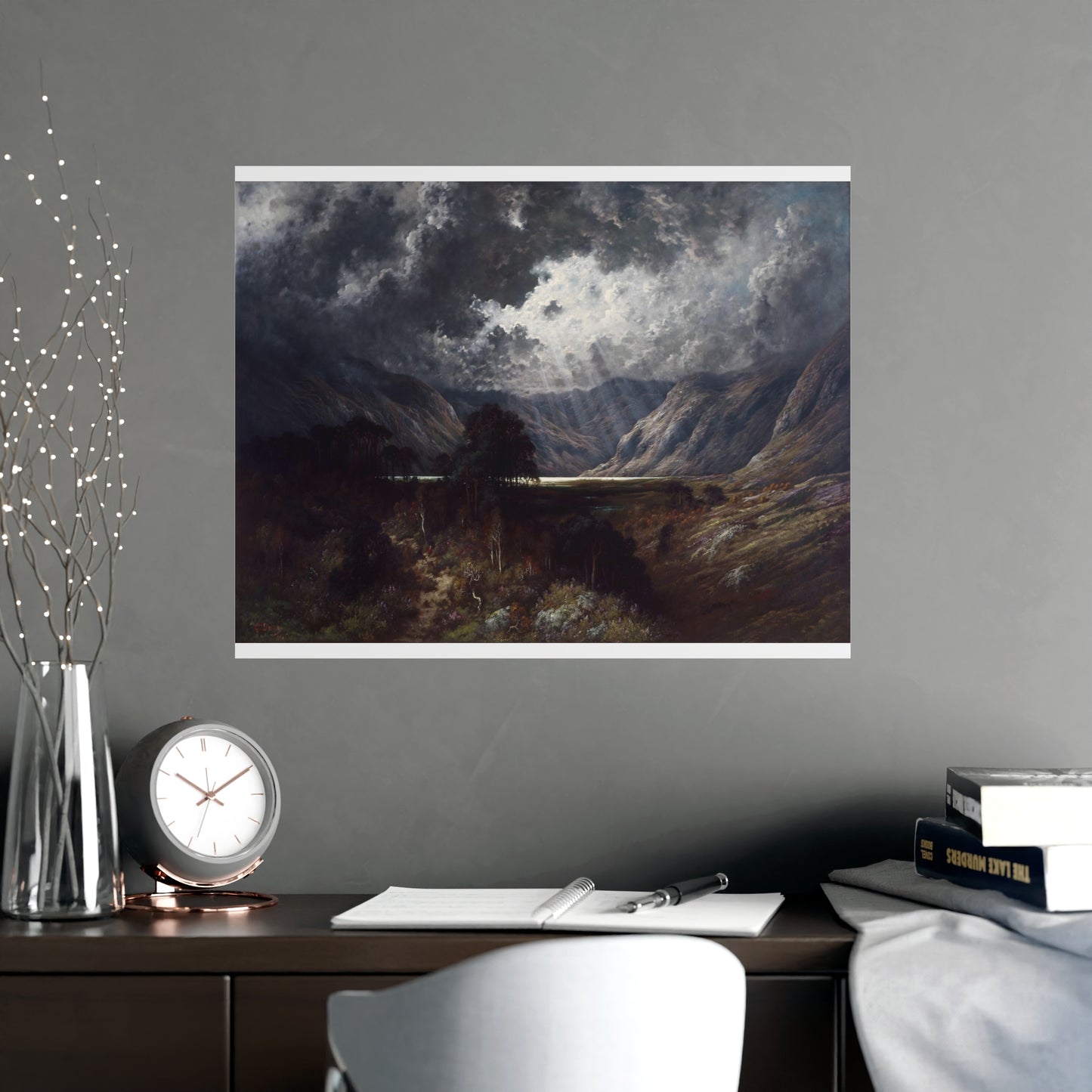 Sunlight in the Mountain