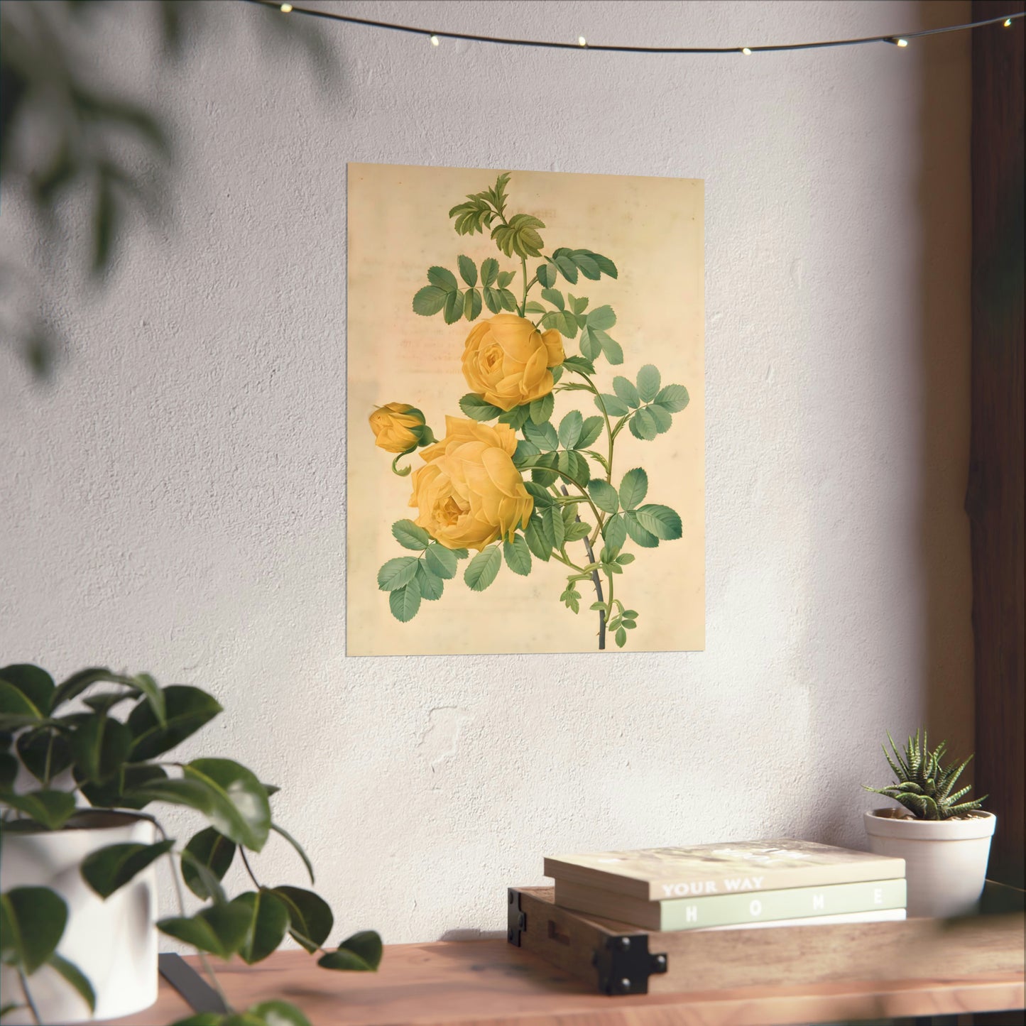 Yellow Rose Bush