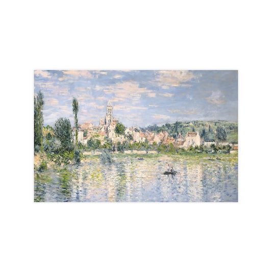 Claude Monet's 'Banks of the Seine, Vétheuil (1880)  digitally enhanced by Lisa Burningham designs