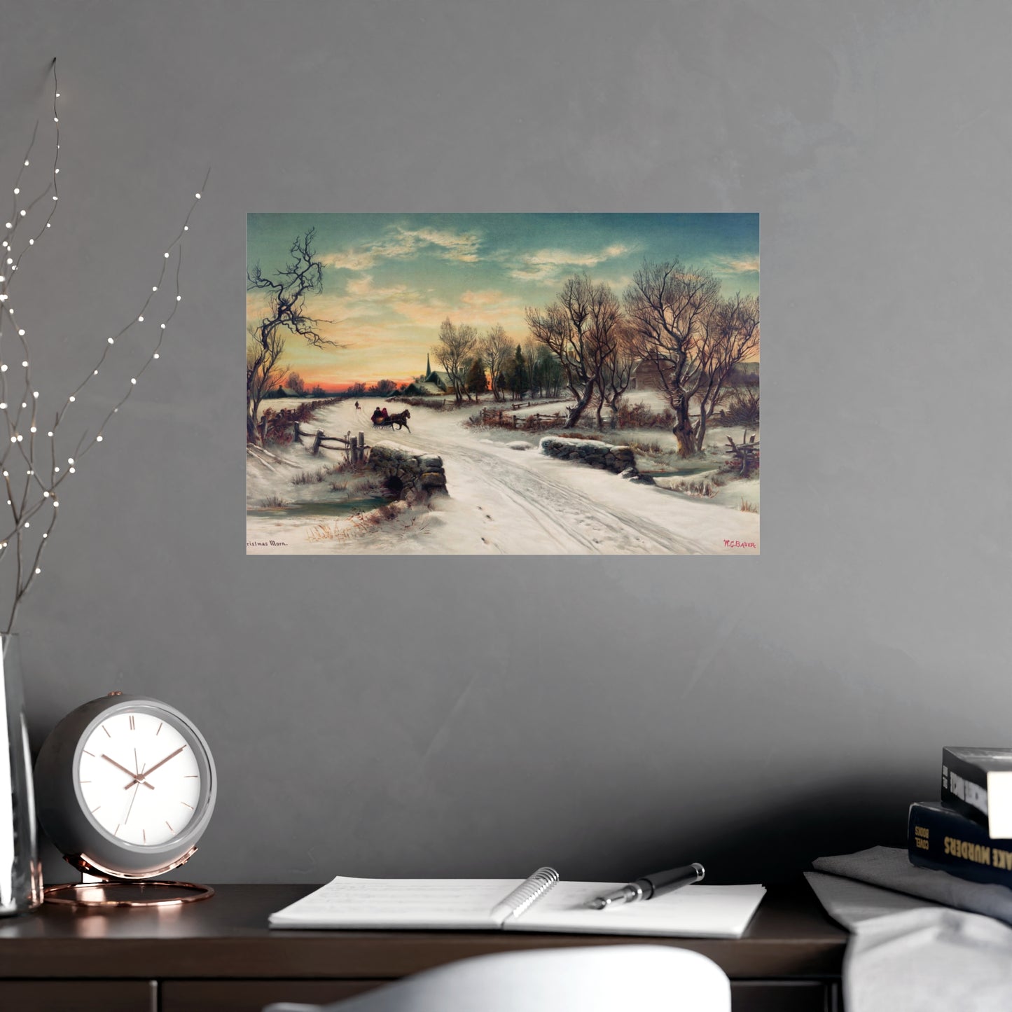 Vertical and Horizontal Matte Posters