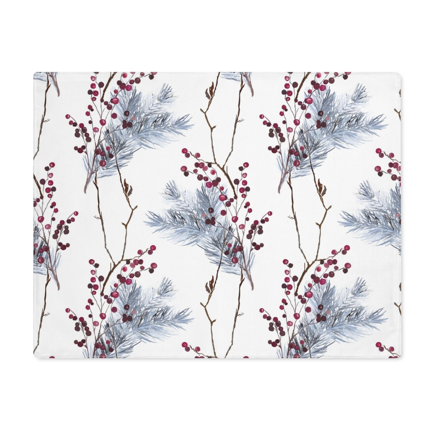 Red Berry Placemat, 1pc