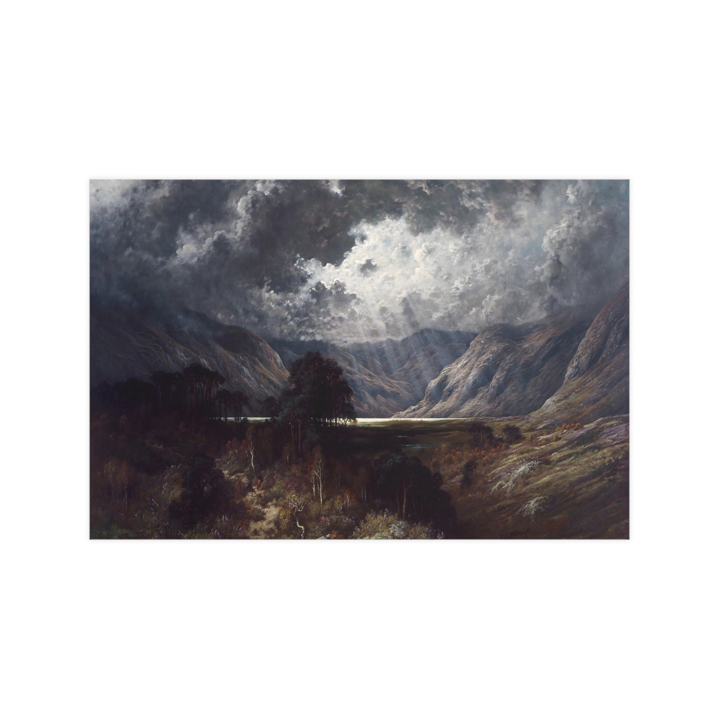 Sunlight in the Mountain