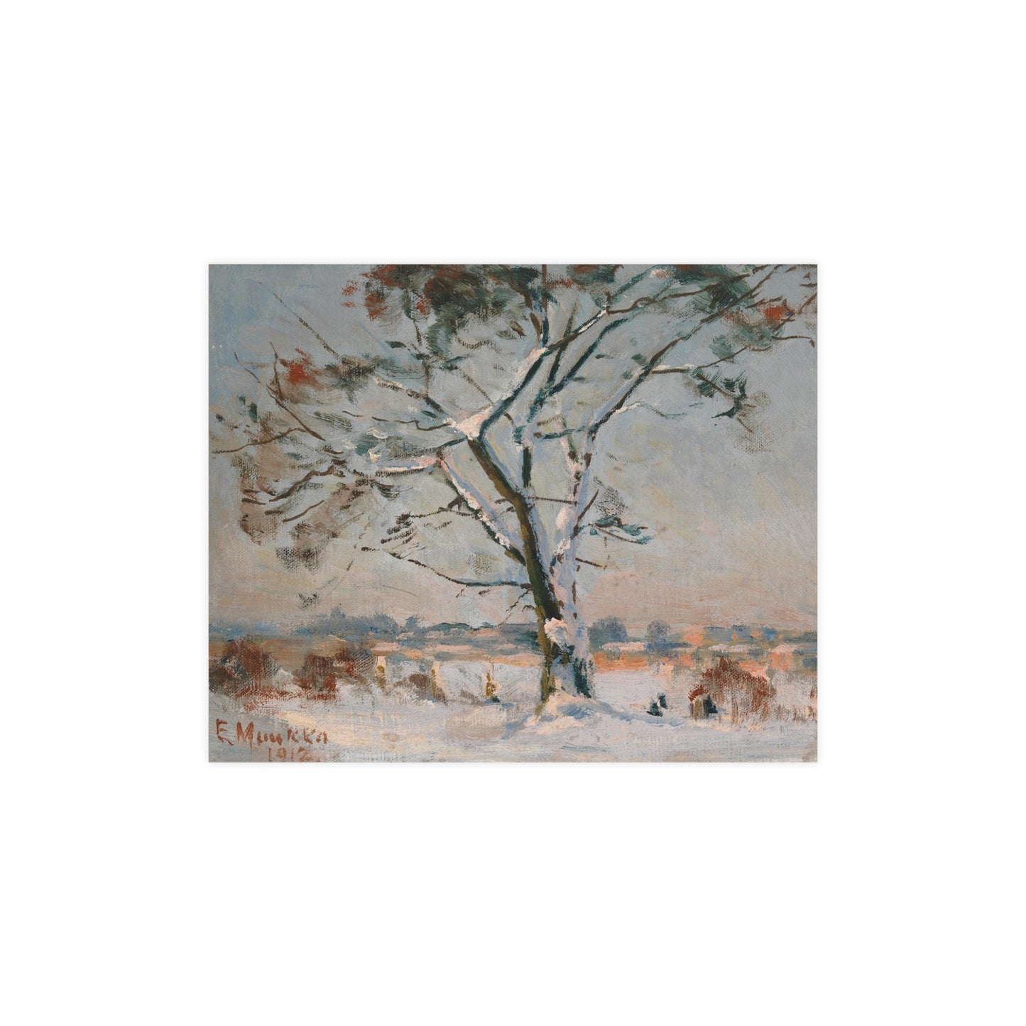 Winter Tree Art