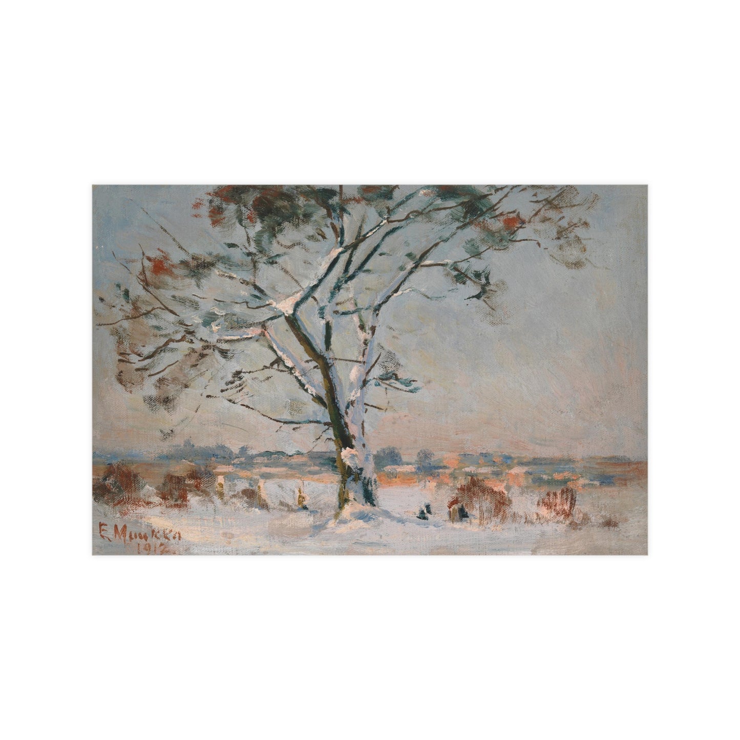 Winter Tree Art