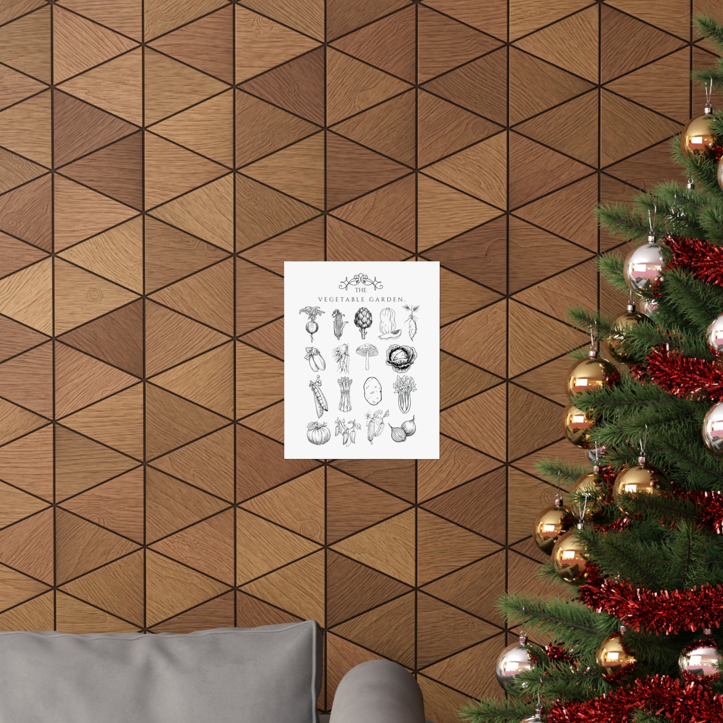 Vegetables Garden Wall Print