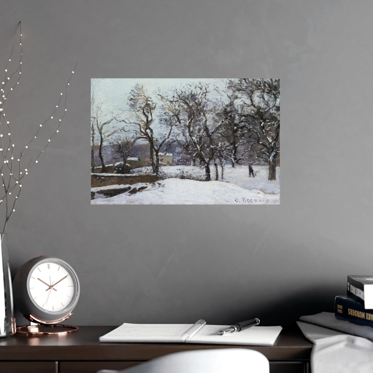 Snow at Louveciennes