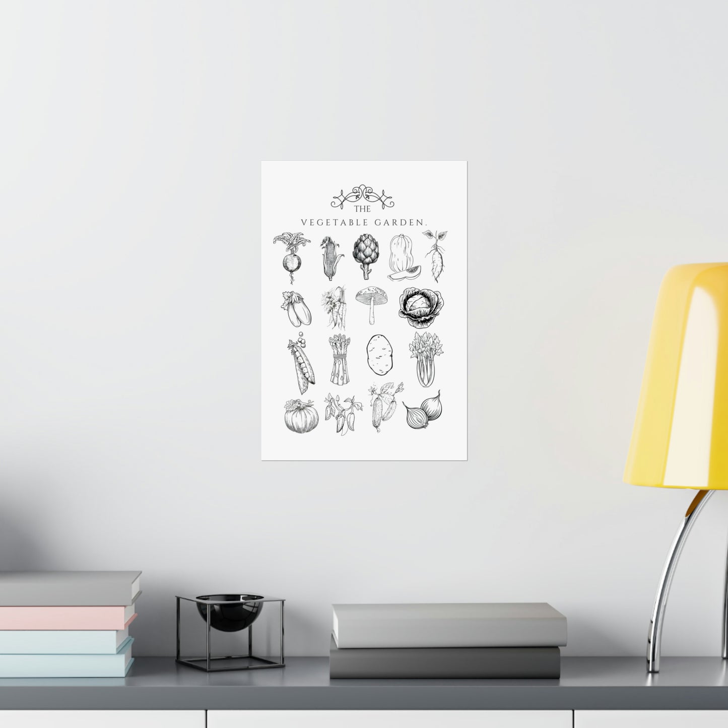 Vegetables Garden Wall Print