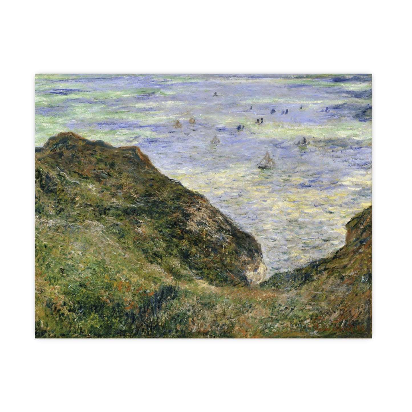 Cliffs digitally enhanced by Lisa Burningham designs