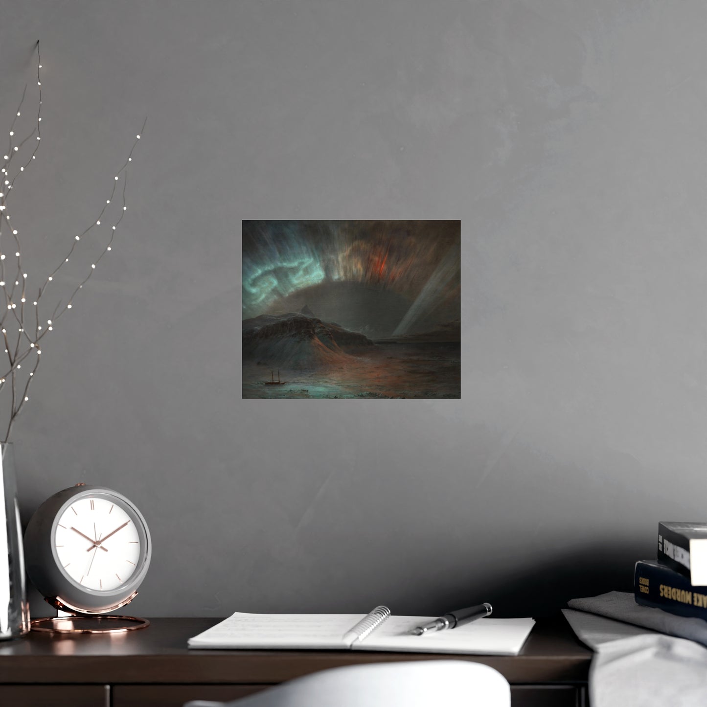 Aurora Borealis Winter Art
