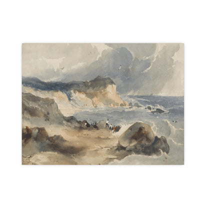 A Coastal Scene Print