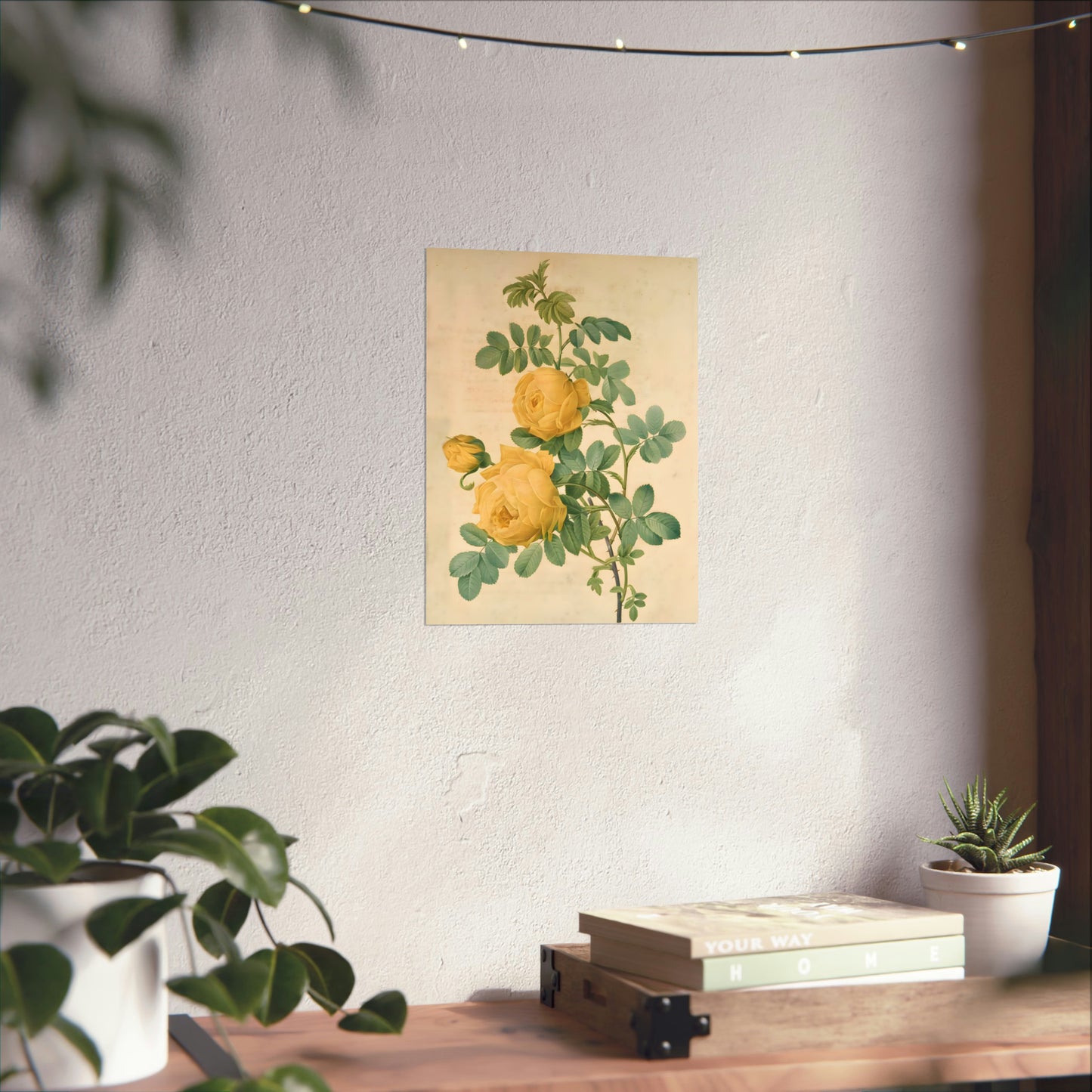 Yellow Rose Bush