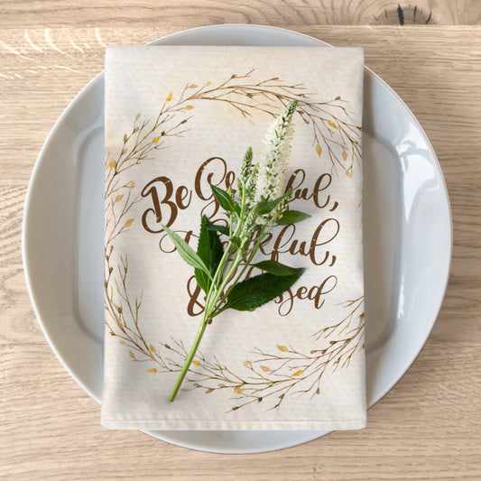 Thanksgiving Gratitude Napkins