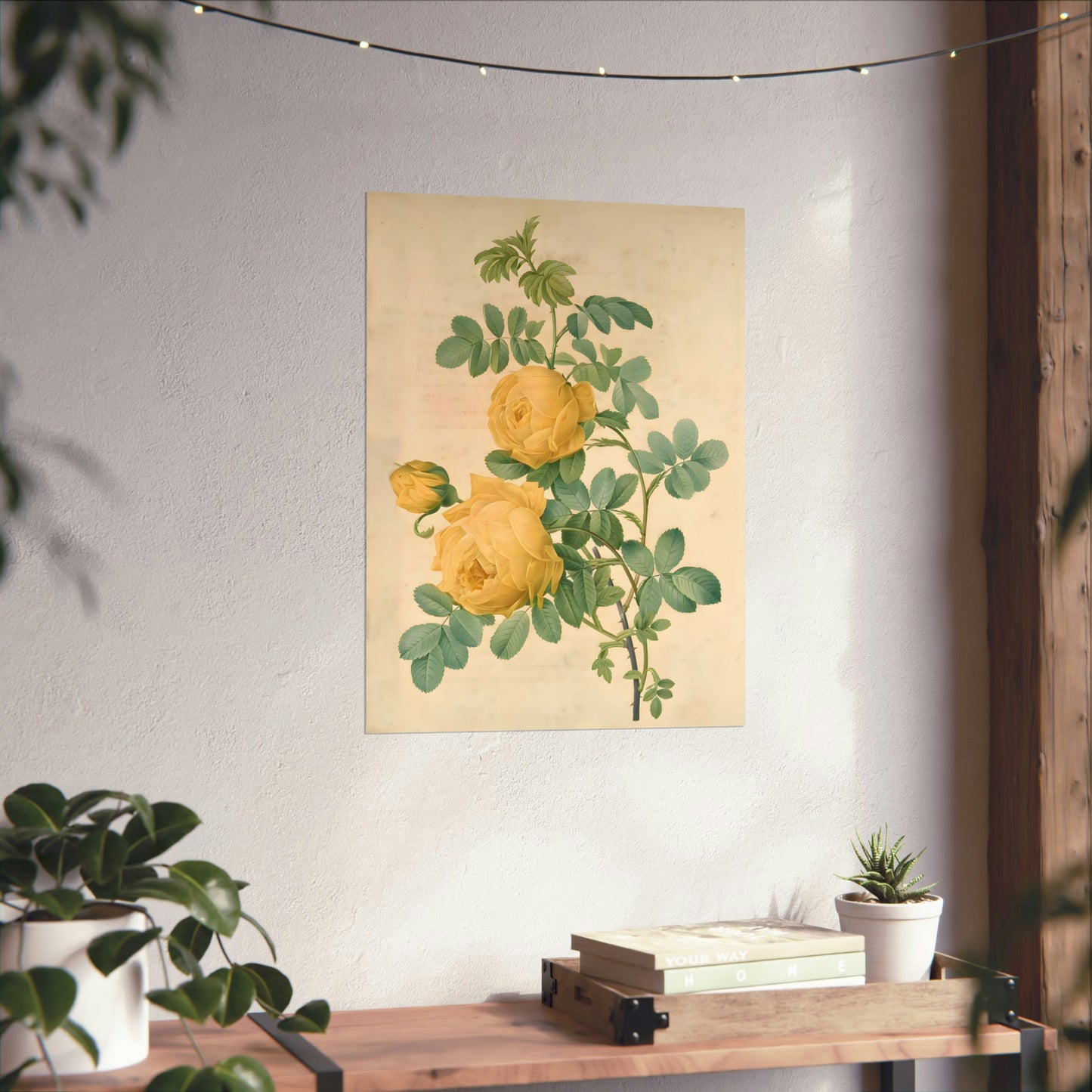Yellow Rose Bush