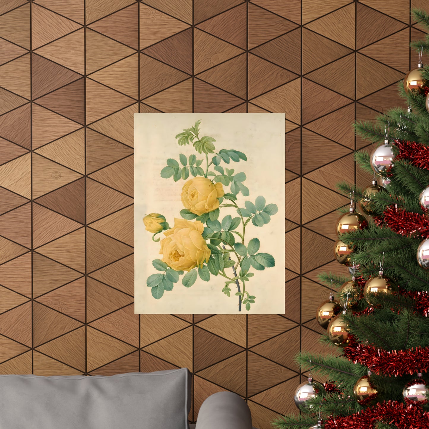 Yellow Rose Bush