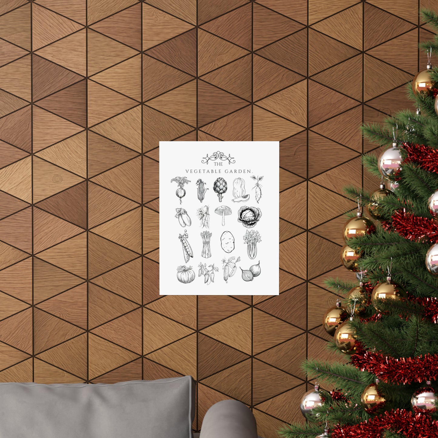 Vegetables Garden Wall Print