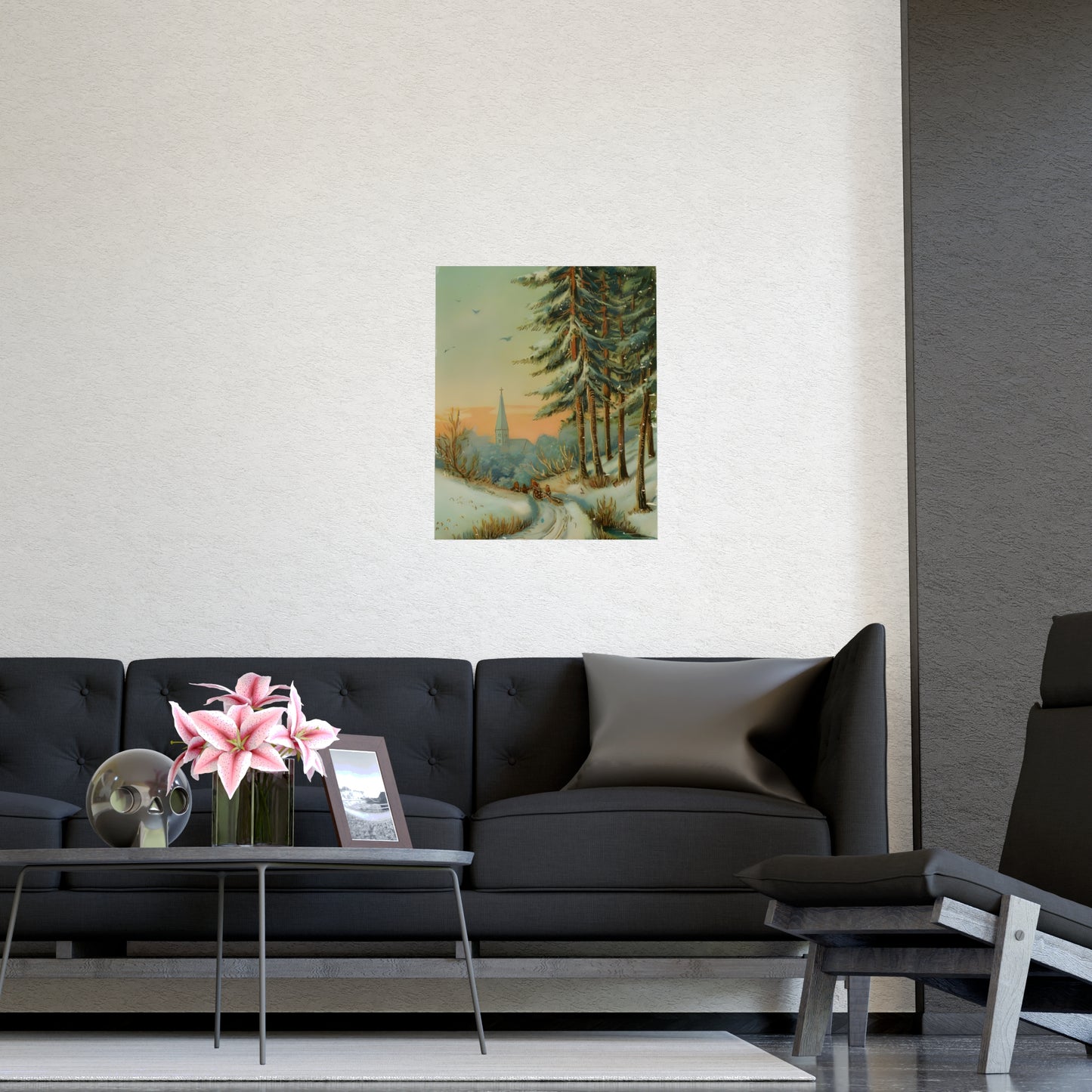 Fir Christmas Pine Tree Wall Prints
