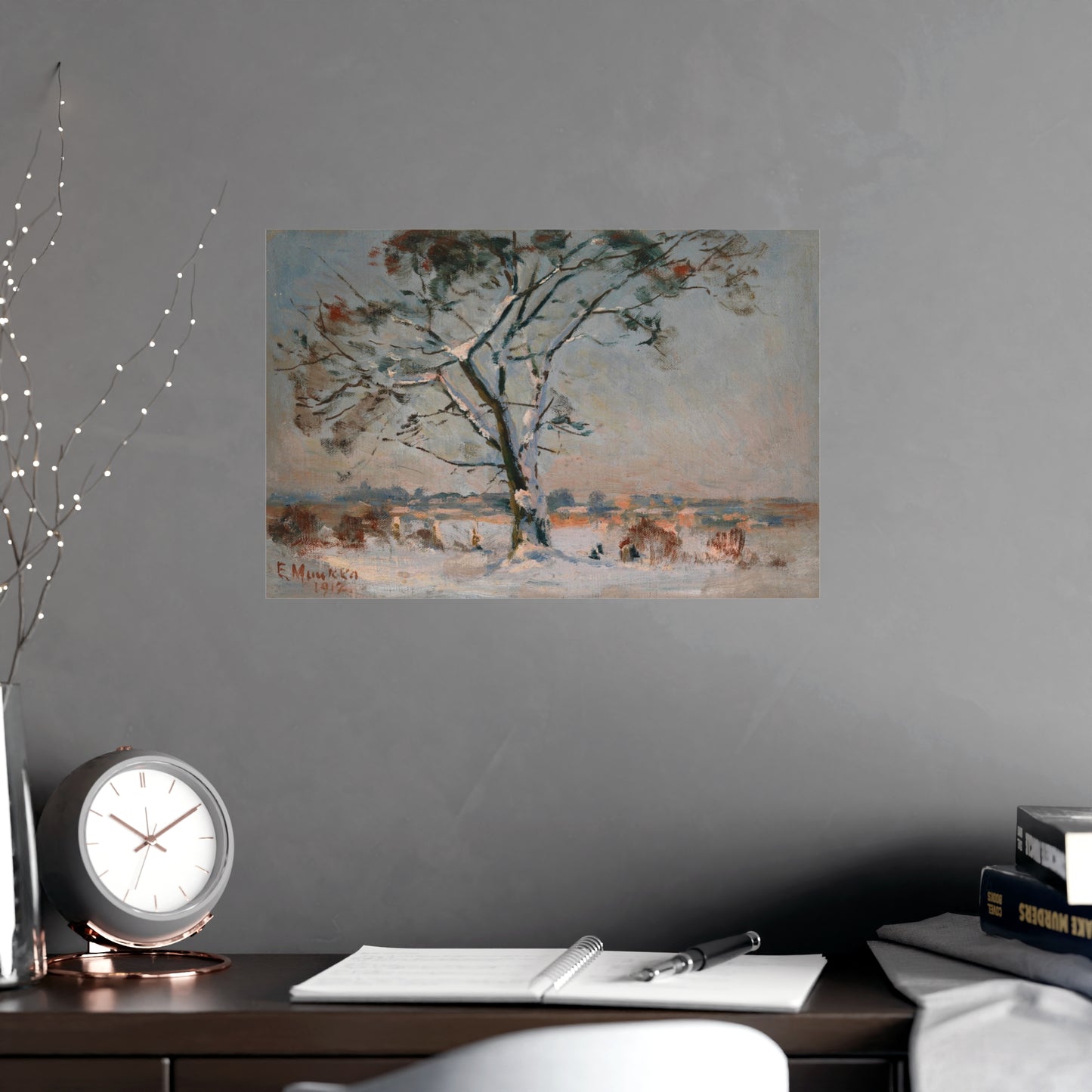Winter Tree Art