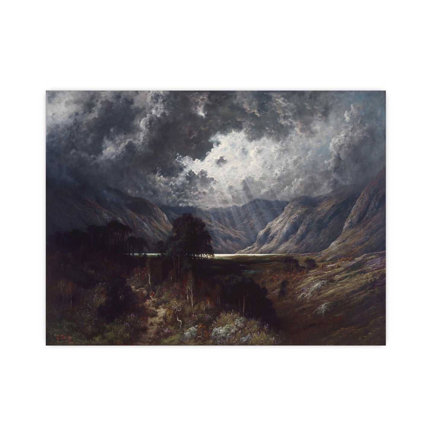 Sunlight in the Mountain