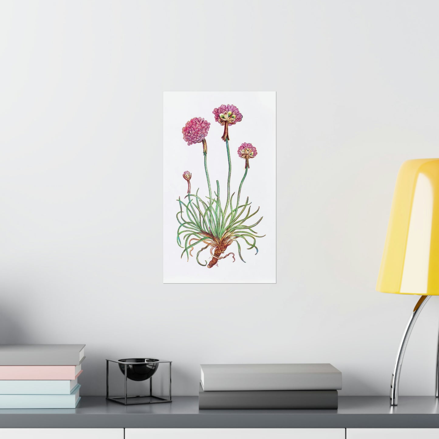 Pink Botanical Flower