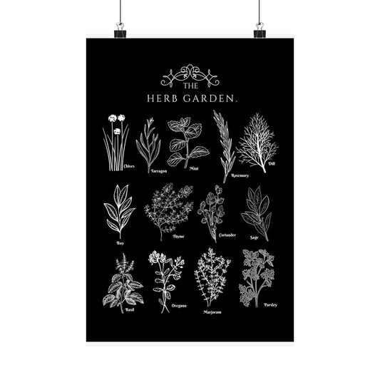 Herbs Garden Poster
