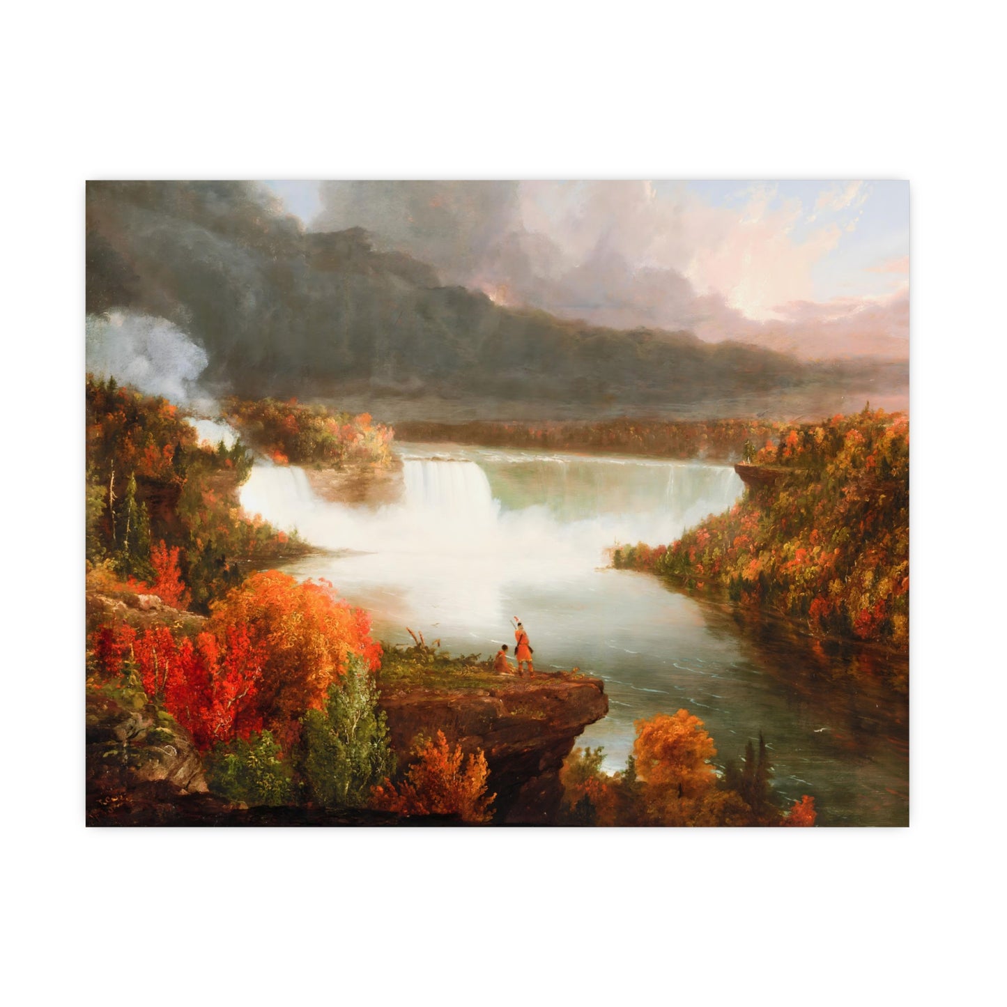 Distant View of Niagara Falls