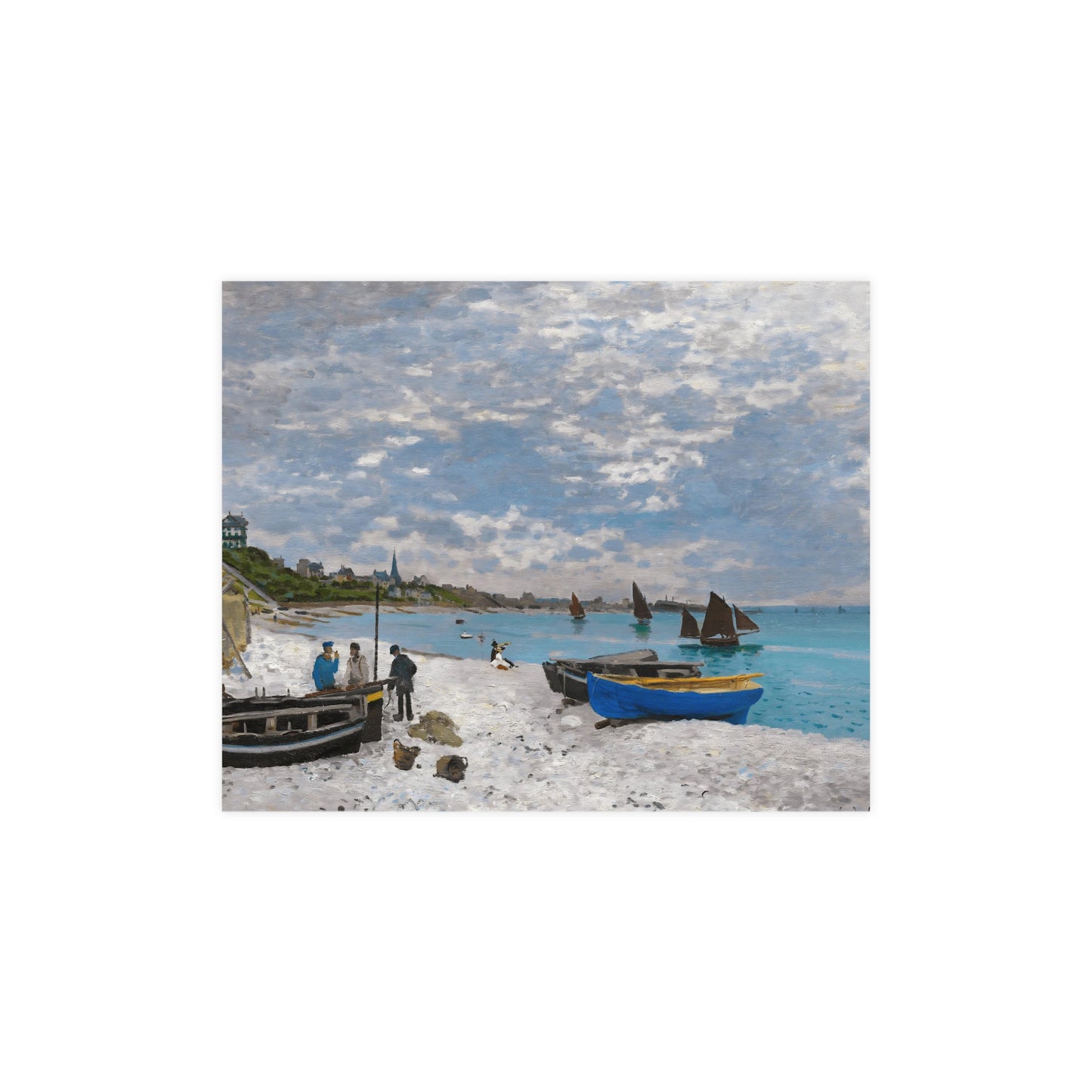 Cloudy Beach at Sainte-Adresse