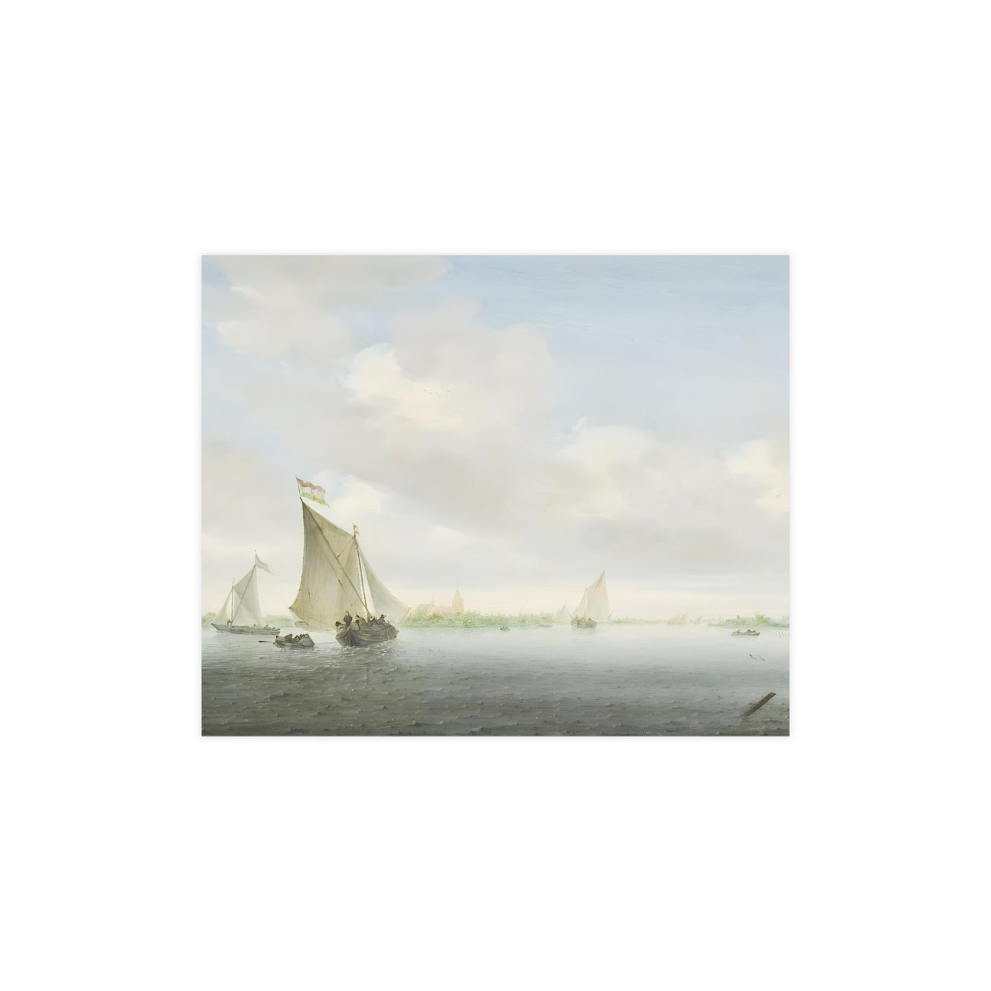 Vintage Sail Ship Wall Print