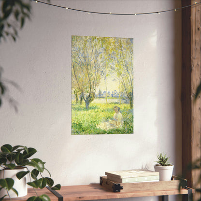 Woman Seated under the Willows