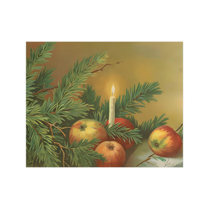 Apple Christmas Decor Prints