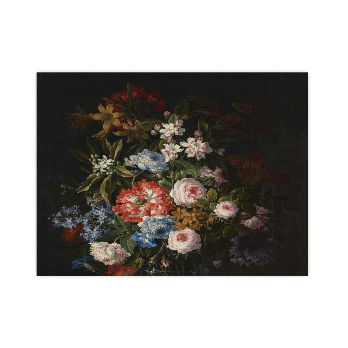 Vintage Mixed Flowers