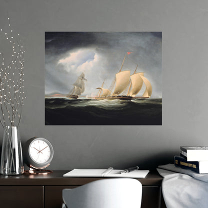 Vintage Sailing Ship Wall Print