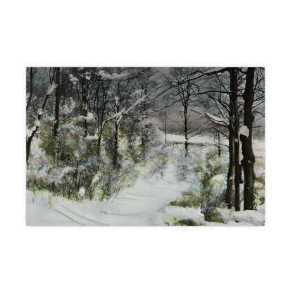 Winter Forest Wall Prints