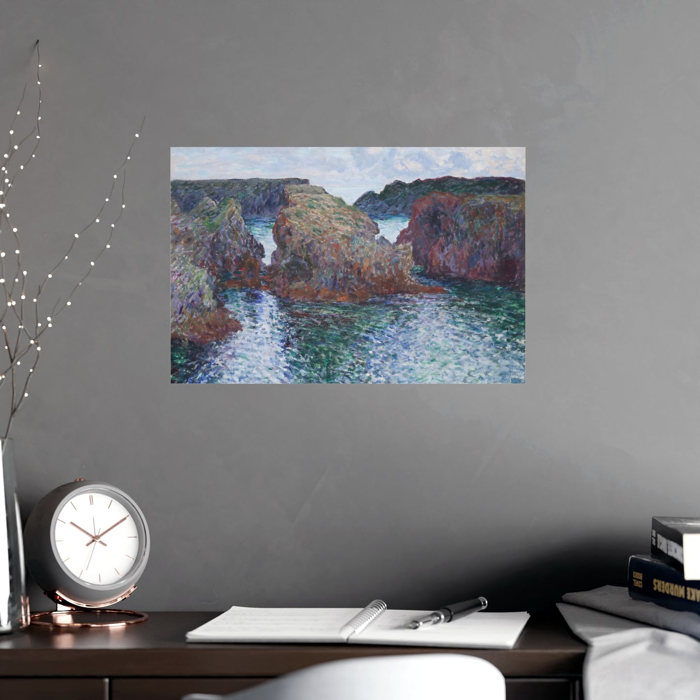 Rocky Shore Wall Print