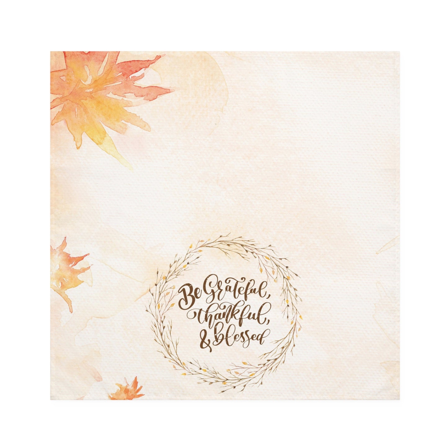 Thanksgiving Gratitude Napkins