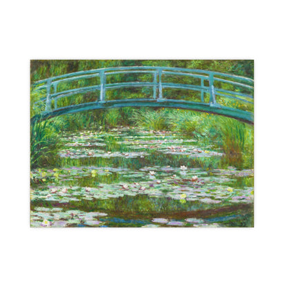 Water Lilies and Japanese Bridge