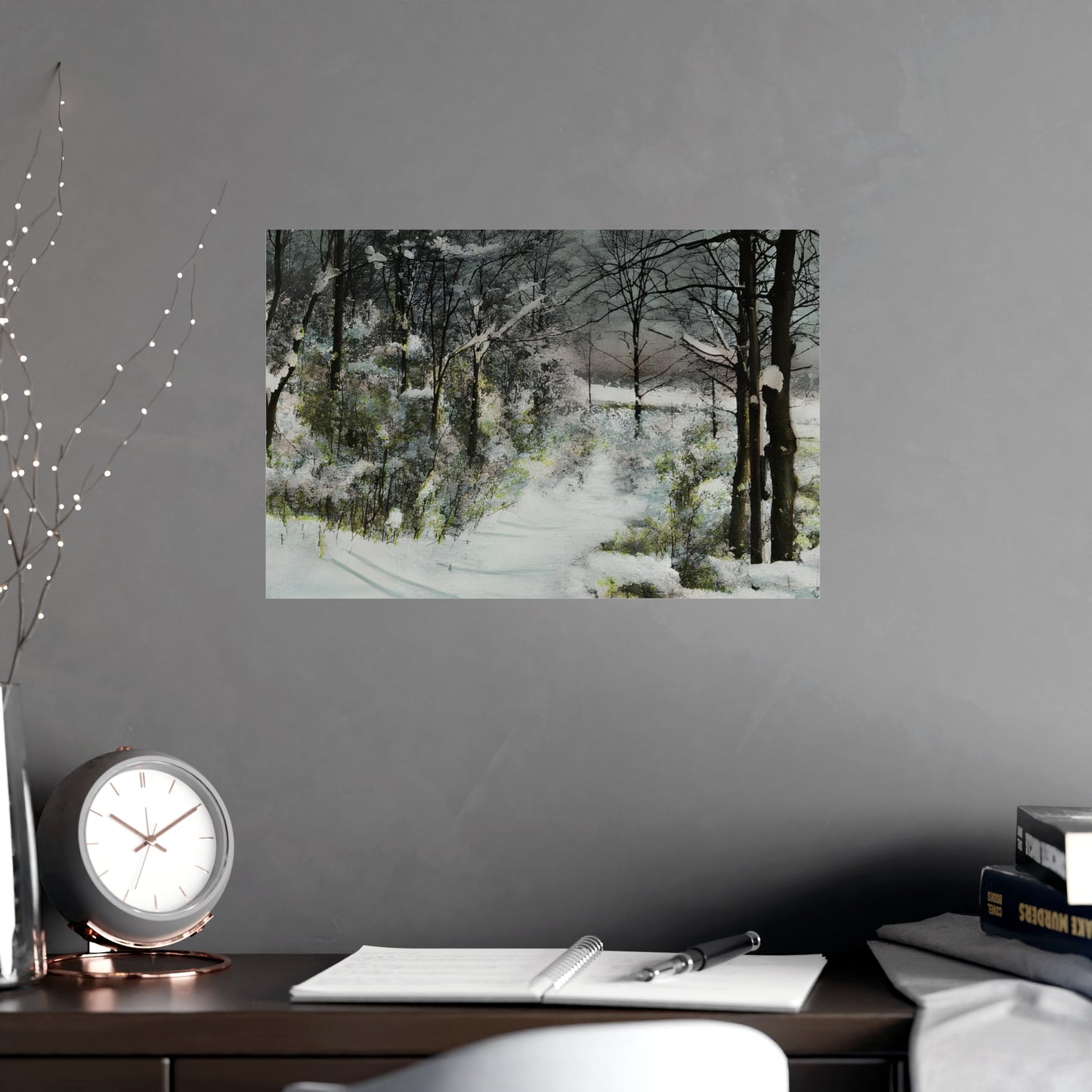 Winter Forest Wall Prints