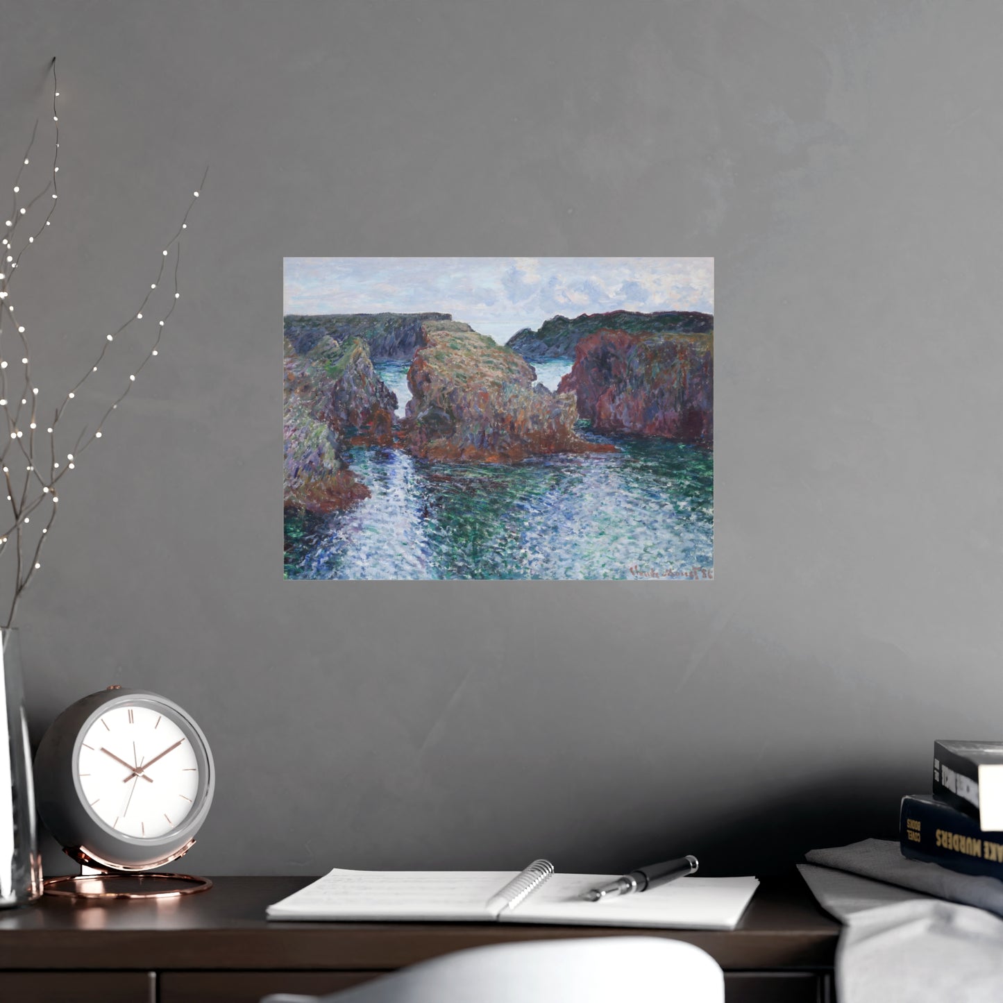 Rocky Shore Wall Print