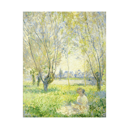 Woman Seated under the Willows