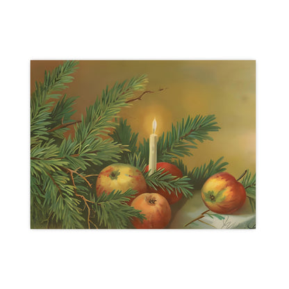 Apple Christmas Decor Prints