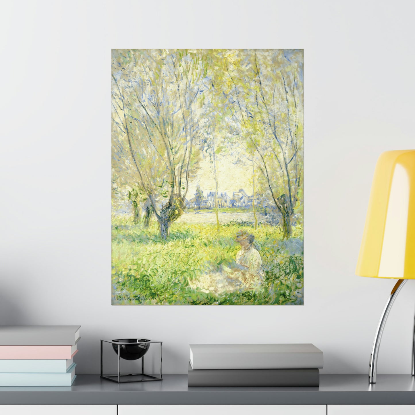 Woman Seated under the Willows