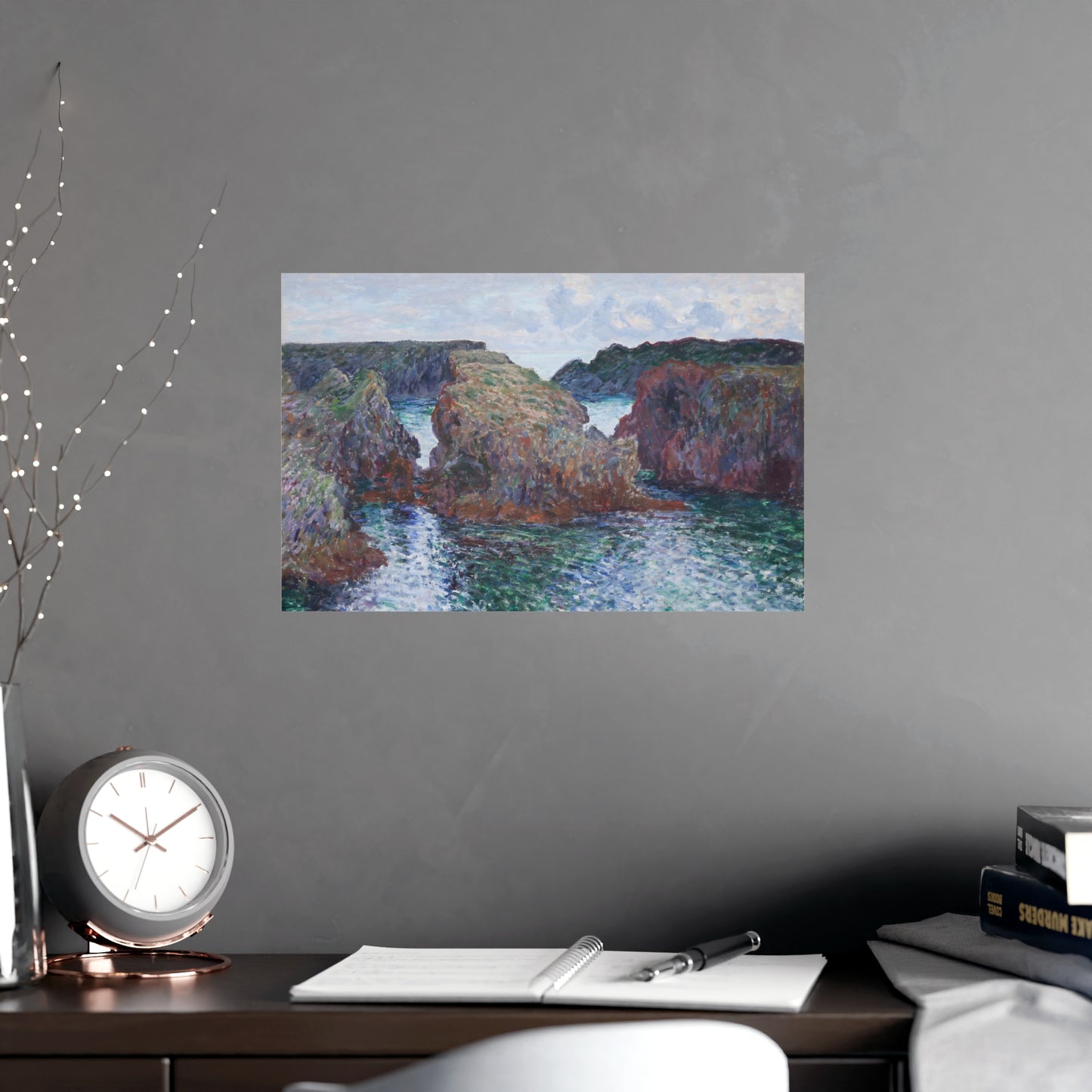 Rocky Shore Wall Print