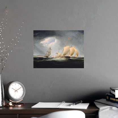 Vintage Sailing Ship Wall Print