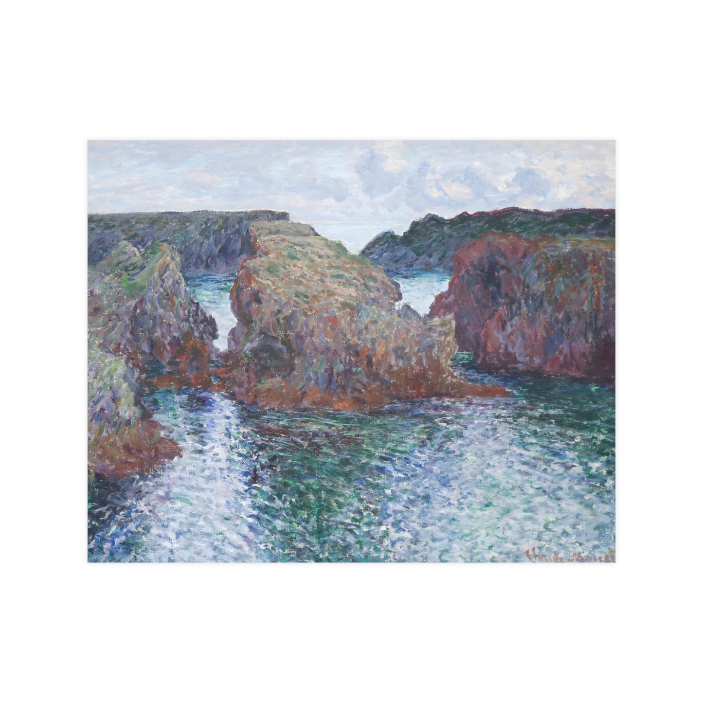 Rocky Shore Wall Print