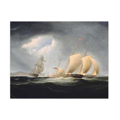 Vintage Sailing Ship Wall Print