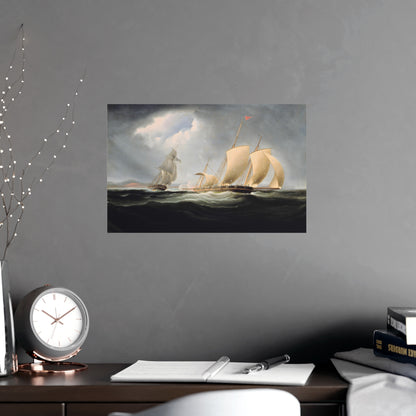 Vintage Sailing Ship Wall Print