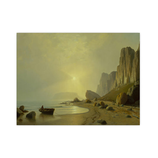 Vintage Coast View Wall Print