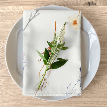 Fall Harvest Floral Napkins