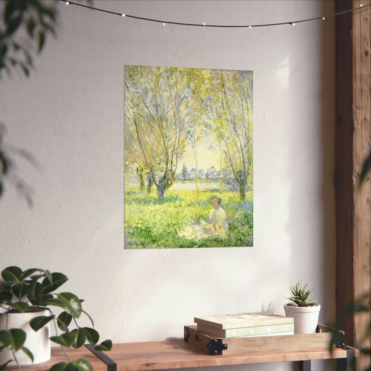 Woman Seated under the Willows